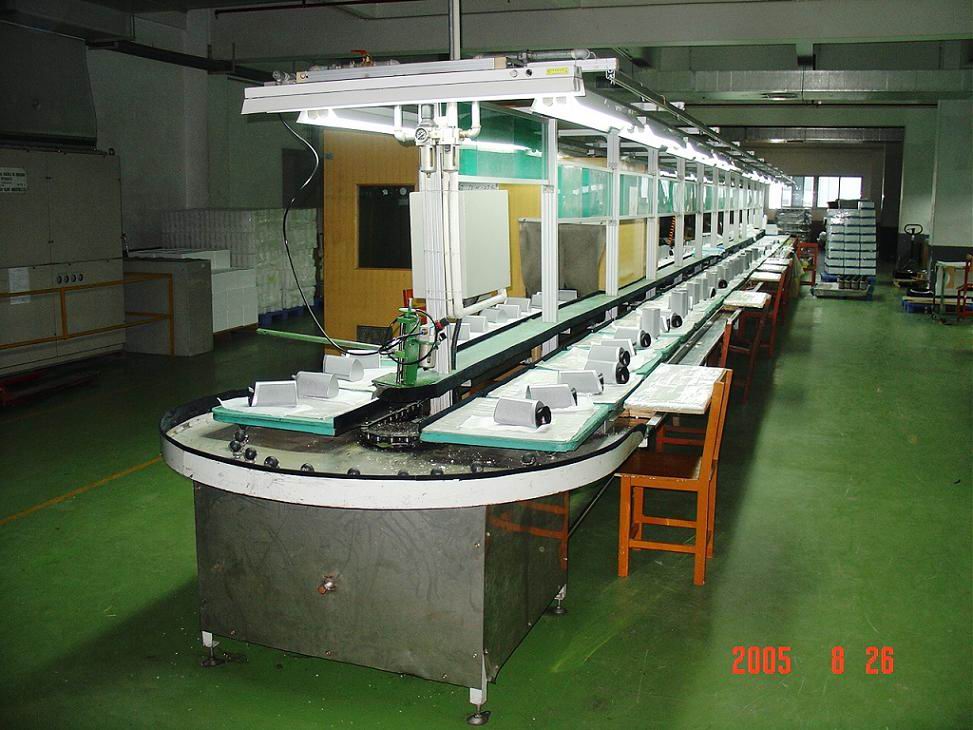 鏈條臺(tái)車(chē)輸送線 汽車(chē)配件鏈板組裝線、鏈條臺(tái)車(chē)輸送線